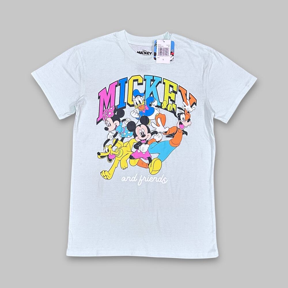 Disney Mickey and Friends Graphic Tee Blue – Size S